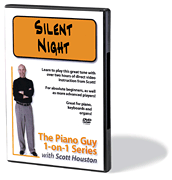 PIANO GUY ONE ON ONE SILENT NIGHT DVD